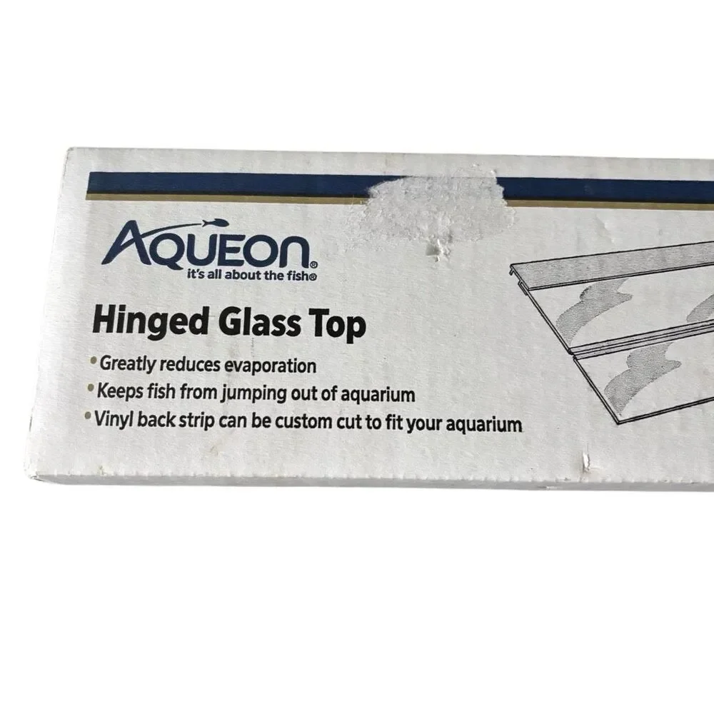 Aqueon Hinged Glass Aquarium Top 20” x 10” *New*